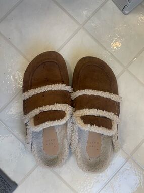 Well loved slippers